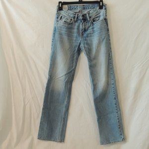 Boy's Abercrombie Sz 16 Slim Jeans Zip Fly Button  A&F Medium Wash